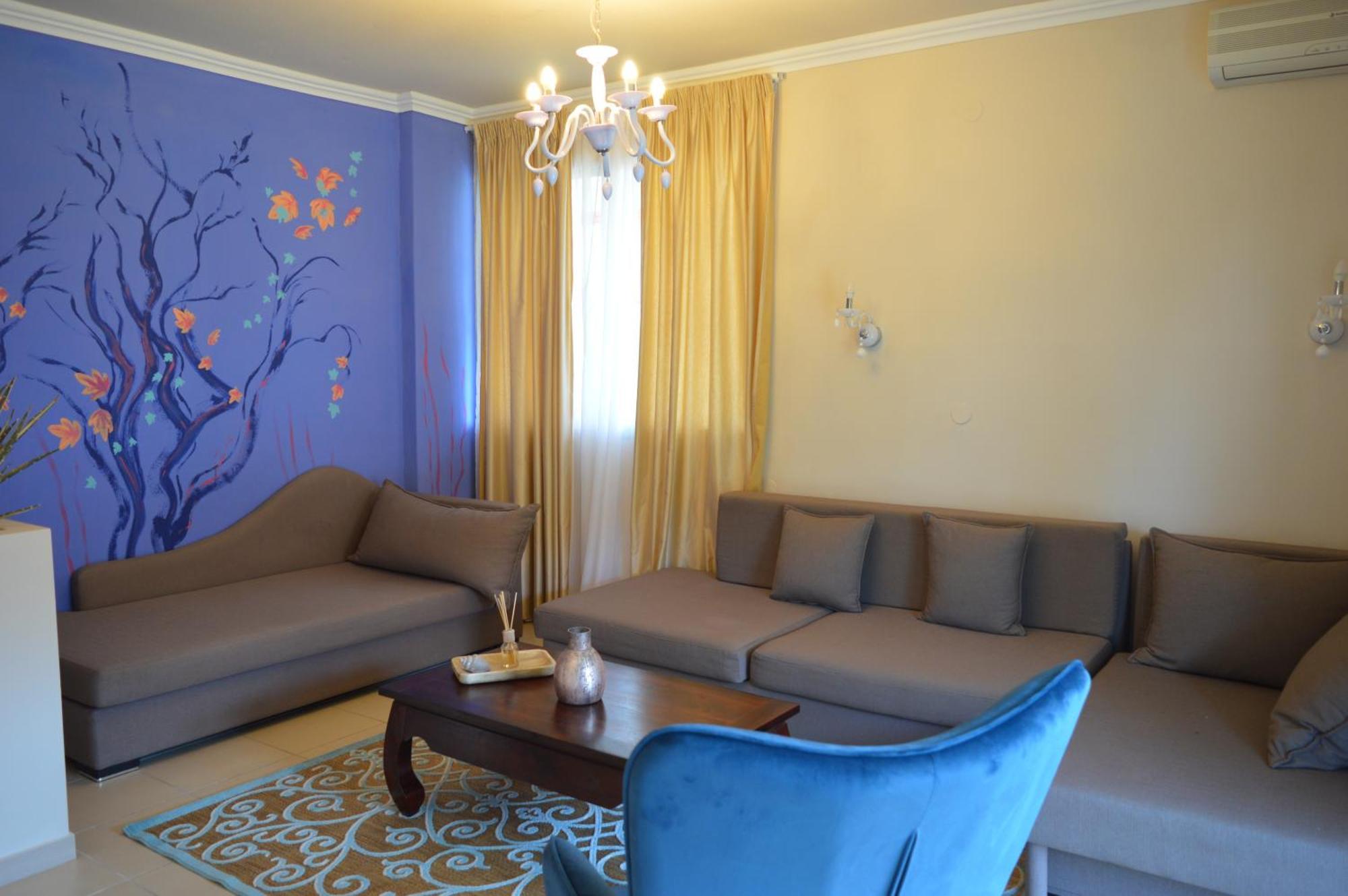 Leonidas Apartments And Suites Mola Kalyva Eksteriør billede